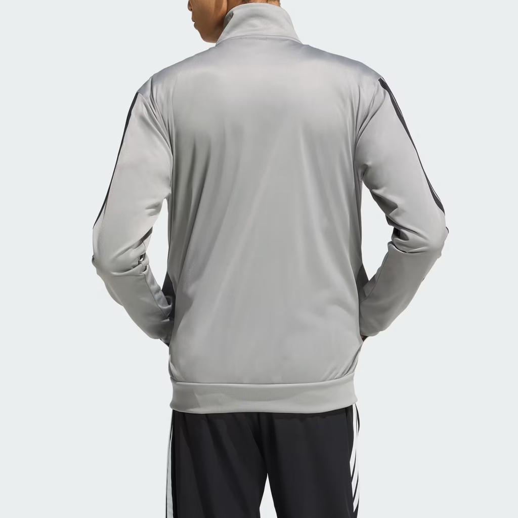 Adidas Sportswear FW25 Dayready Tracktop Zip Stripe Stand Collar Warm Sports Long Sleeve Jacket Men jackets KC1381