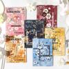 ZABC Floral Dream Weaving Sticker Book: Plant & Flower Theme Journal, DIY Decoration, 20 Sheets, 6 Designs.