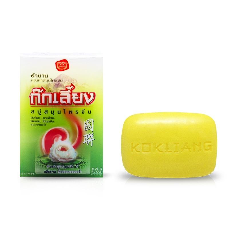 Kok Liang Chinese Herbal Soap 90g - 1 Pack / 3 Pack