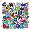 50Pcs Among Us Graffiti Stickers Luggage Laptop Waterproof Self-adhesive Decals