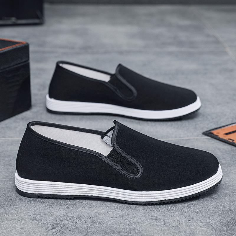 Pantofi casual pentru bărbați, respirabili și ușori Pantofi de pânză pentru bărbați, pantofi leneși pentru femei