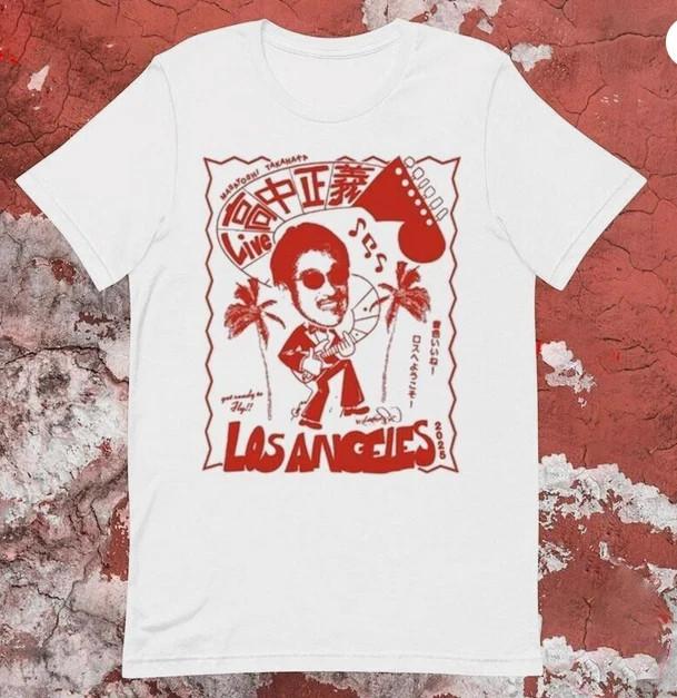 Masayoshi Takanaka Live Los Angeles 2025 T-shirts S-5XL HS651