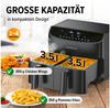 Фритюрница Gourmetmaxx с двумя камерами 2×3.5 л (12459)