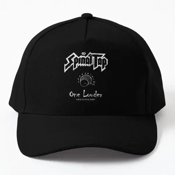 

One Louder This Goes To Eleven Worn D Baseball Cap Hat Casquette Summer Czapka Women Hip Hop Fish Black Boys Casual Black
