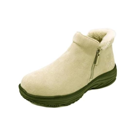 

moz Women s 93324620 Water Repellent Waterproof Anti-Slip Cold Protection Double Zipper Rain Light Women s Boots Warm