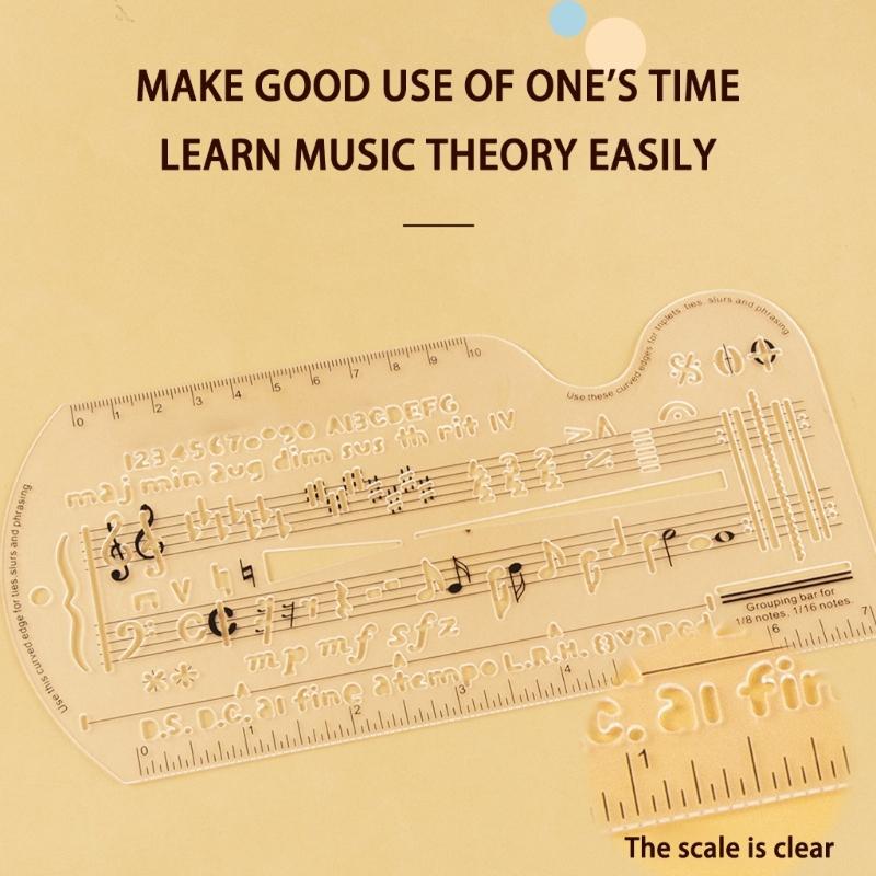 Music Learning Tools With Staff Notation Guide Reusable Practice Board LED Indicators For Kids Adult Musicians