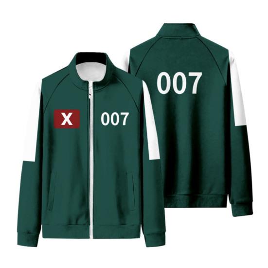 230 001 007 Tepláková souprava Cosplay Kostým Korejská unisex bunda s krátkým rukávem Top joggingové kalhoty 3dílná souprava teplákových souprav Masquerade Party Outfit