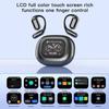 AI Language Translation Earbuds Real Time LCD Touch Screen Open Ear Wireless Headphone with 144 Language for Business