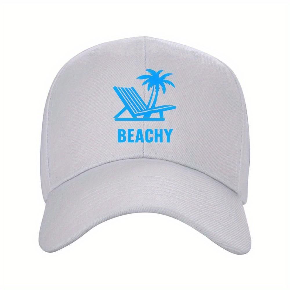 Beachy Chair Graphic Baseball Cap Unisex Adjustable Polyester Summer Outdoor Hat