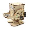 Robot Comedor de Monedas DIY Modelo Kit de Proyecto STEAM Educativo Juguete Experimento Científico para Niños Kit de Ensamblaje de Madera