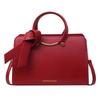 Wedding bag Textured bag Women's new messenger bag Large capacity commuting Red wedding bride portable shoulder bag