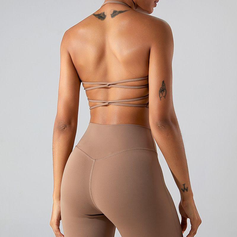 Export New Arrival Sports Intimates Women's Yoga Clothes Vest Pilates Beauty Back Running Sports Gym Bra Tops