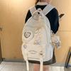 College Style Student Schoolbag Women's Large Capacity Computer Backpack Lightweight Girls Class Book Bag