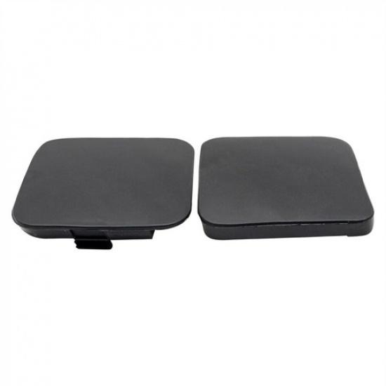 2pcs Car Tow Hook Covers Front Bumper Cap Replacement For Toyota RAV4 2009-2010