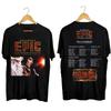 Elvis Presley 2026 Concert Tour Vintage Rock T-Shirt Tour Schedule Double-Sided Printed Comfortable Retro High-Quality T-Shirt