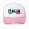 Italia Italia Bandiera Italiana Cappellino da Baseball Unisex Regolabile Snapback Classico Rete Traspirante Cappellino da Trucker Visiera da Esterno