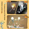 Shape Changeable Night Light Funny Sportsman Desk Lamp Button Versatile Battery
