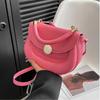 2023 New Candy-colored Pu Leather Crossbody Bag For Women