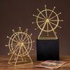 Handmad Ferris Wheel Model Iron Ferris Wheel Table Decorations  Home Office Party
