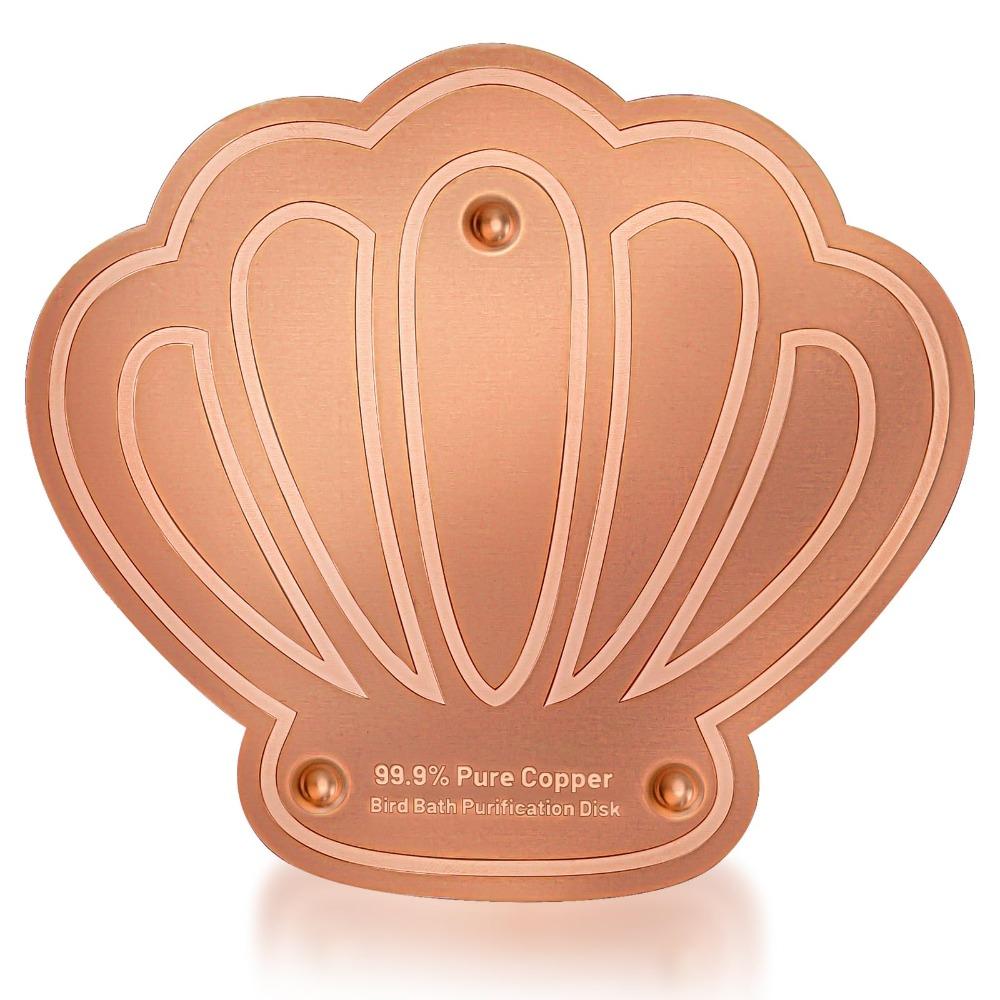

Triple-Point Support Bird Bath Copper Disk Bird Bath Purifier Plate Outdoor Birdbaths D