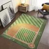 Baseball Field Carpet Pattern Outdoor Large Carpet Outdoor Courtyard Large Carpet Comfortable Large Carpet Outdoor Floor Mat