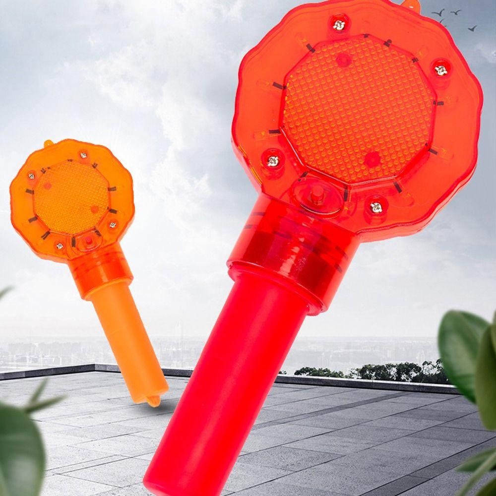 

Safety Traffic Safety Signal Beacon Handheld Emergency Flashing Light LED Strobe Light Engineering червоний