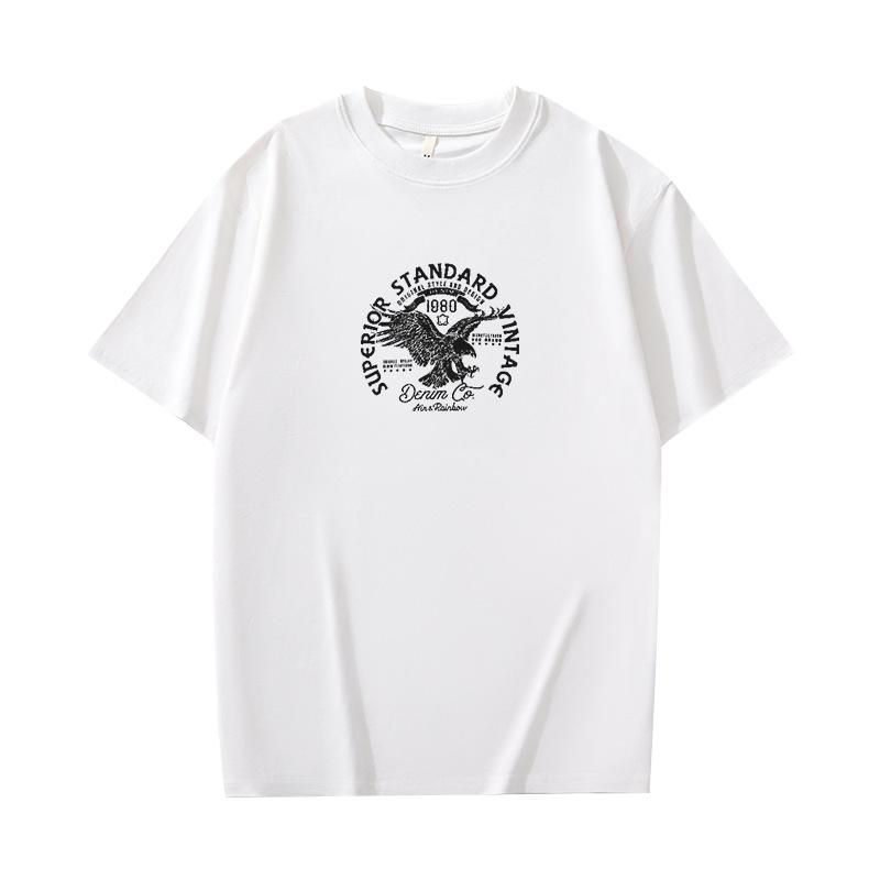 Cotton Short Sleeve T Shirt Fashion All Match Breathable Summer Sport T-shirt Men Top