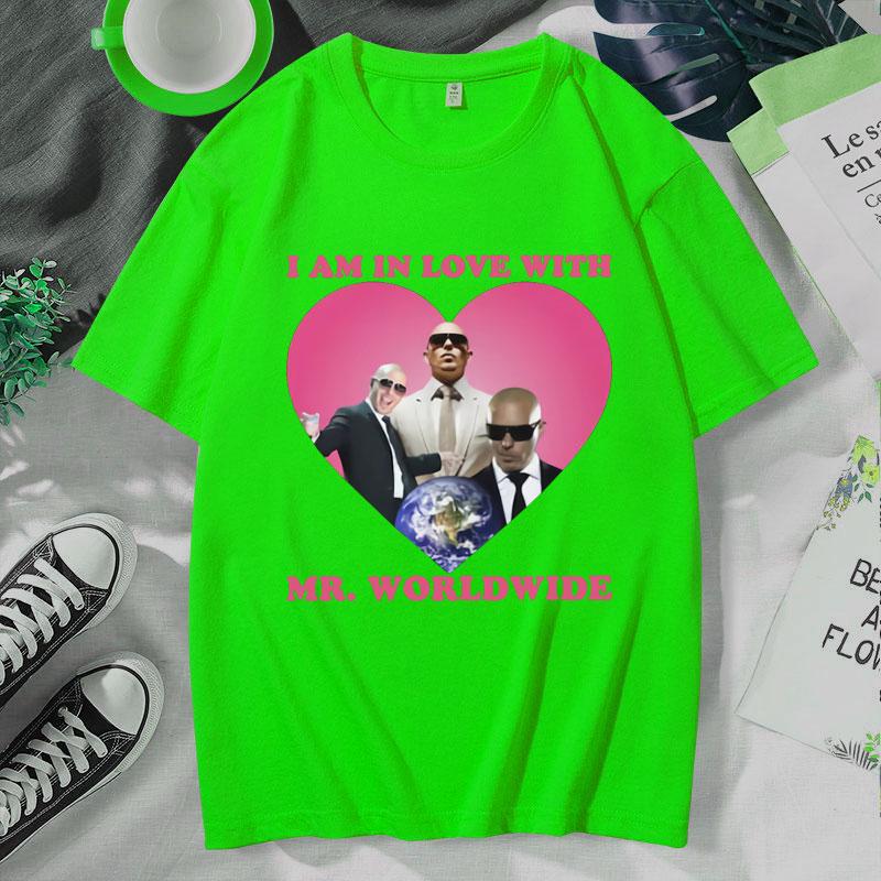 

Забавные футболки с графикой Mr Pitbull Worldwide Been There Done That Мужская одежда Мода Лето Винтаж Харадзюку Футболка Мужская 4XL