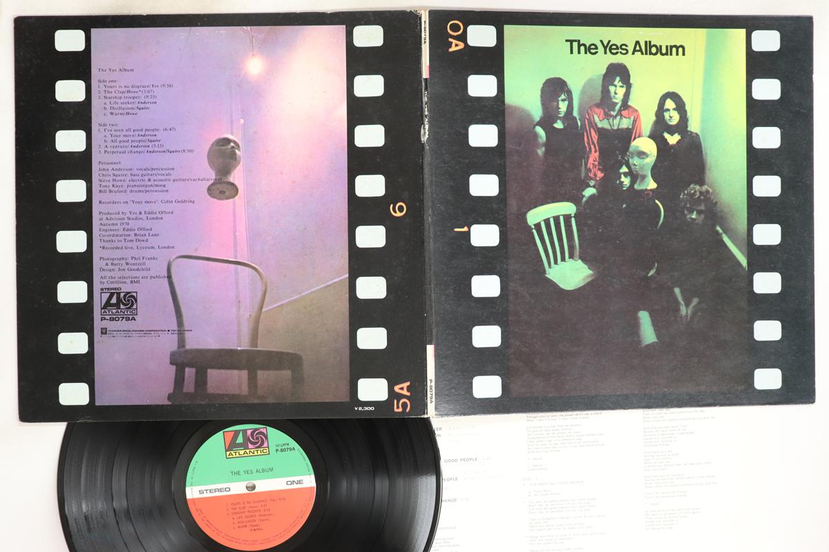 

LP Record YES - Yes Album P8079A ATLANTIC 1974 Japan Rock Used