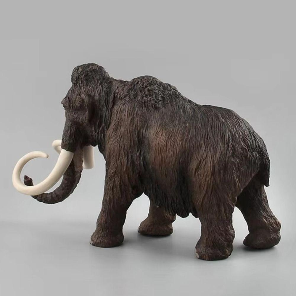 Collectible Realistic Elephant Model Toy Handmade Elephant Miniatures Figurine  Children Toys
