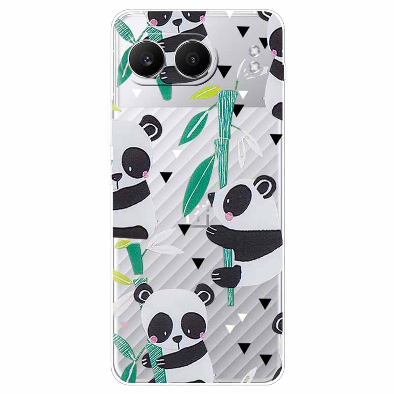 For One plus Nord 4 Case 6.74'' Flowers Transparent TPU Silicone Funda Capa for Oneplus Nord 4 Nord4 5G Soft Covers Coques bags