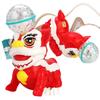 Electric Dancing Lion with Rotating Lights & Music - Toy for Kids | National Trend Lion Dance Birthday Gift