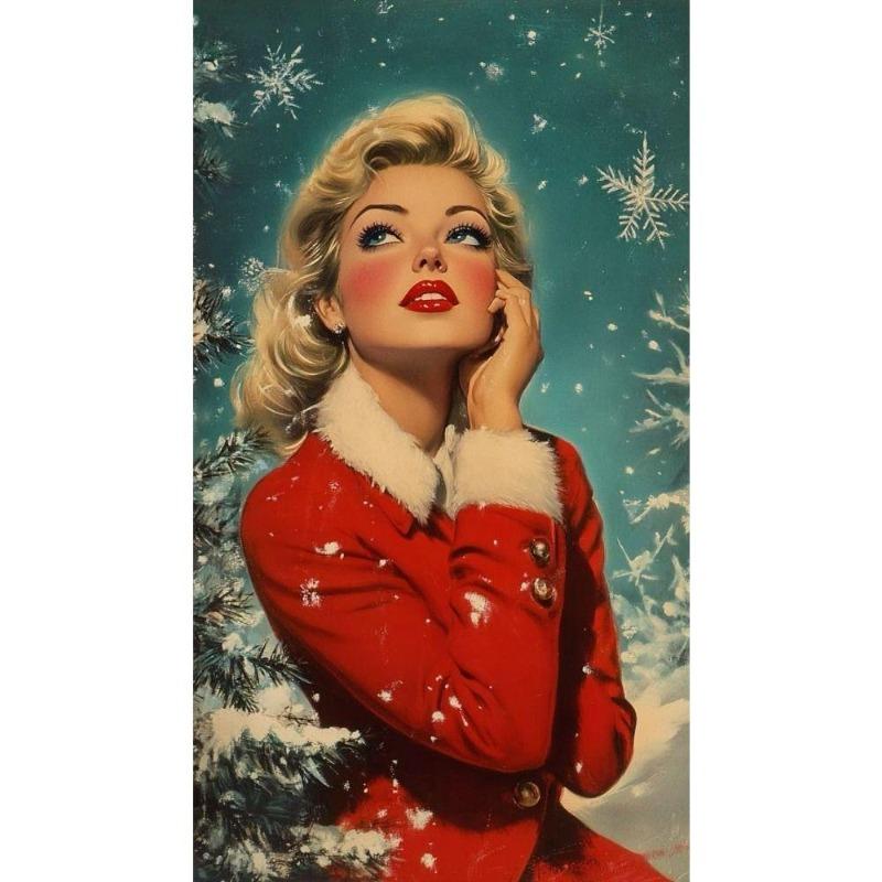 Pin-Up Girl Blechschilder, Garage Werkstatt Metalldekor 20x30cm