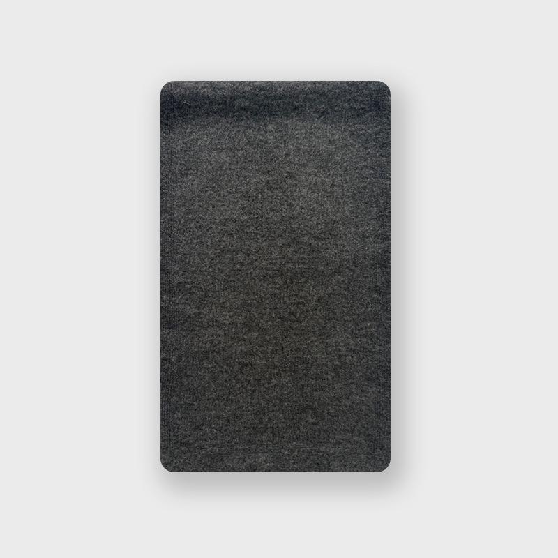 Wool Blended Solid Color Woolen Scarf for Women In Winter Increased Lightweight Knitted Scarf Korean Style