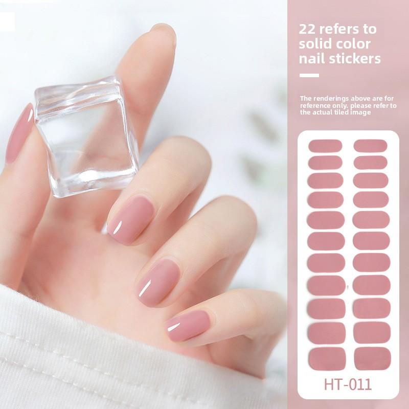 

Новий 22-пальцевий стікер, що змінює колір, стікер для нігтів, це гель повного кольору, що не потребує запікання, з градієнтом зоряного неба. HT-011