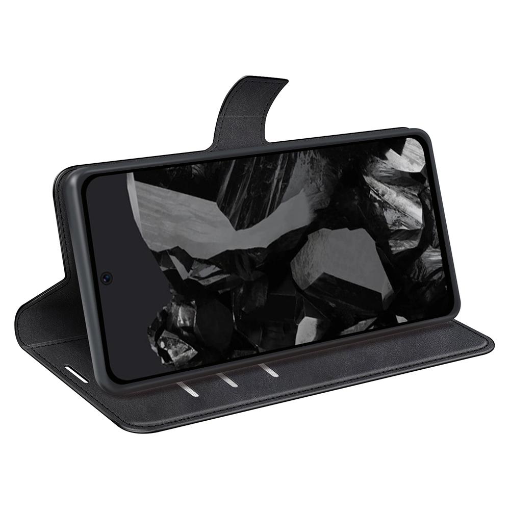 For Google Pixel 9 Pro XL Anti-Scratch Leather Case Calf Texture Phone Wallet Cover