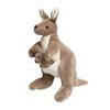 Peluches Kangourou Jouets Peluches Jouets Peluche Câline Mère et Enfant Kangourou Peluche Douce Peluches Kangourou Jouet Peluches Moelleuses Poupée Cadeau Pour Femmes
