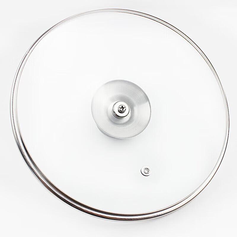 Maxcook 304 Stainless Steel Rimmed Glass Pot Lid