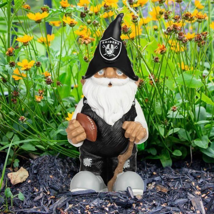 Садовый гном Las Vegas Raiders NFL 28 см - Белый - Унисекс - Для улицы