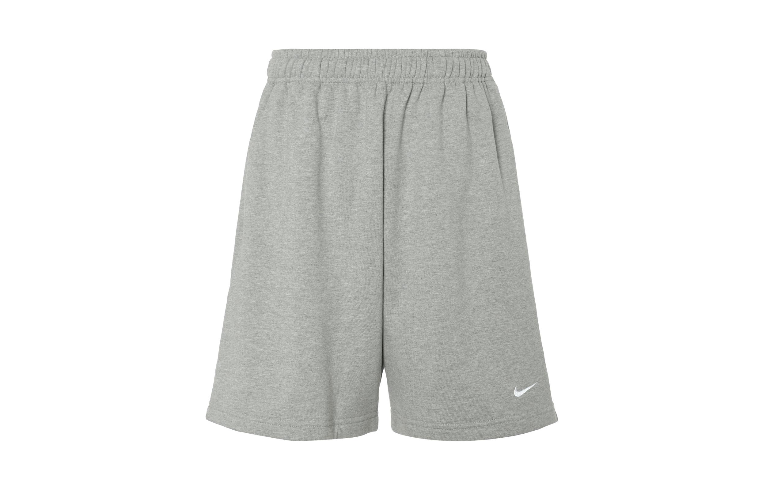 Nike Solo Swoosh Casual Shorts Men s Light Gray DX0818-063 L