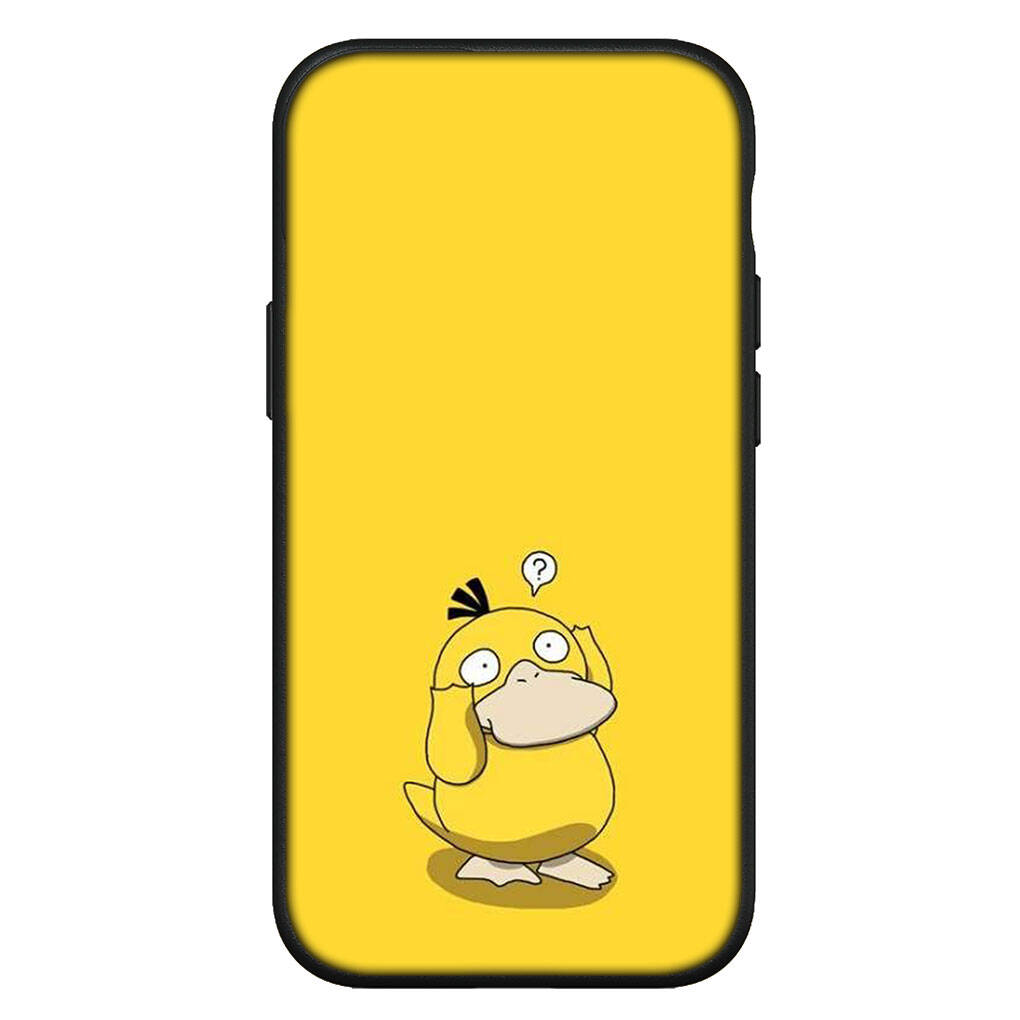 Cover for iPhone 17 16 15 Xiaomi Poco Redmi Note 14 13 12 11 Pro Max X 9 16e Samsung Galaxy S25 S24 S23 OPPO Huawei Psyduck Pokemon Pikachu Phone Case