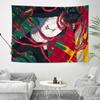 Anime Chainsaw Man Tapestry Art Printing Japanese Wall Tapestry Anime Wall Hanging Home Decor