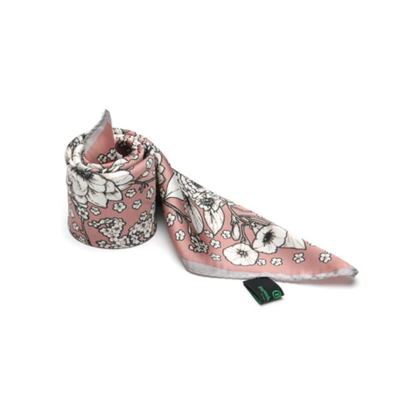 DOYOUKNOWMC ALL SEASON Kara Flower Deep Pink Petite Scarf
