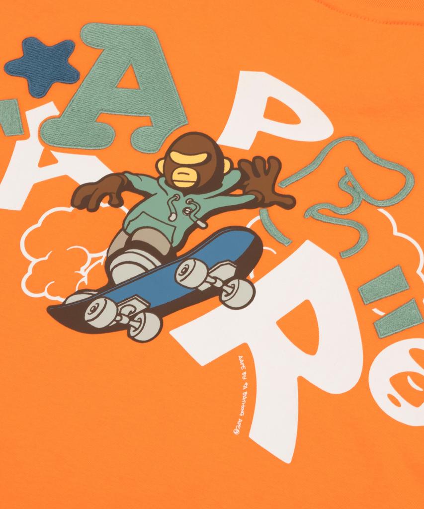 Eipeu Aaper Graphic T-Shirt Orange / Aaptem1822Xxqorx