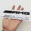 3D ABS Car Letters Logo AMG Badge Rear Trunk Emblem Sticker Mercedes Benz AMG A B C E G W211 W203 W204 W210 W124 Accessories