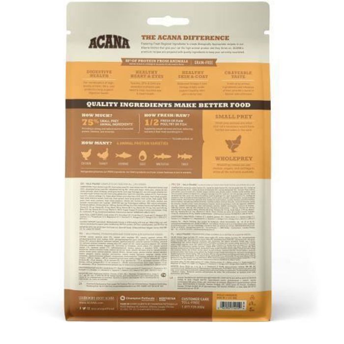 Acana Chat sauvage des prairies | 1.8 Kg