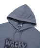 Kiki Pigment Graphic Hoodie Sweat Blue