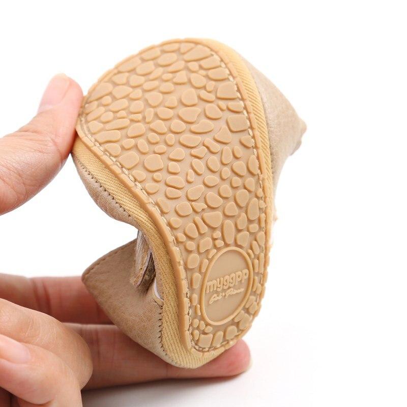 Baby Cute Shoes Sets PU Soft-soled Non-slip Toddler Shoes + Princess Hair Band