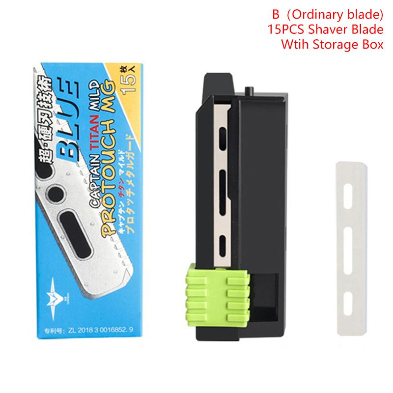 

15 шт. мужские бритвы с перьями, сменные лезвия из нержавеющей стали, лезвия для бритвенных ножей