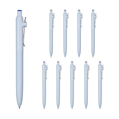 Mitsubishi Pencil Uniball ZENTO Basic 0.5 Blue Water-Based Ballpoint Pens, 10-Pack (UBNZS05.33)